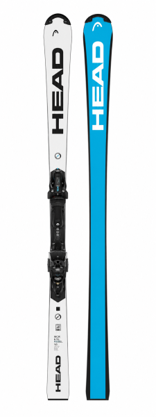 Оригинальные лыжи Кубка Мира Head WCR e-SL Rebel 165 с креплениями FF ST 16 X RD 25/26