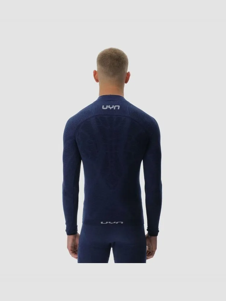 Термокофта MAN ELEVATYON BIOMORPH UW SHIRT LONG_SL.TURTLE NECK Blue Atoll