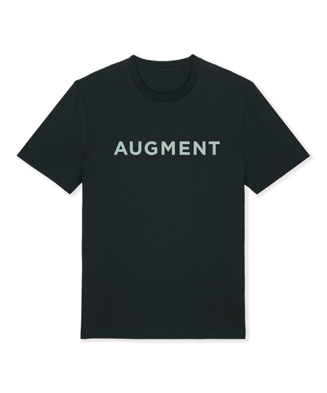 Футболка AUGMENT; T-Shirt BLACK - Logo MINT Размер S