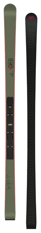 Горные лыжи Van Deer 24/25 PRO M Длина 181cm Радиус 21м + Платформа Look R22 WC