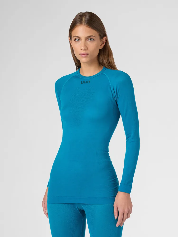 WOMAN ENERGYON BIOTECH UW SHIRT LONG_SL Thaitian Tide