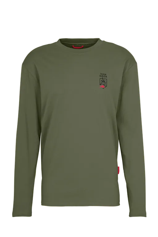 Лонгслив Van Deer Essential Longsleeve KHAKI Размер XS