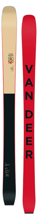 Горные лыжи для фрирайда Van Deer 24/25 FREERIDE108 Длина 188cm Радиус 19м