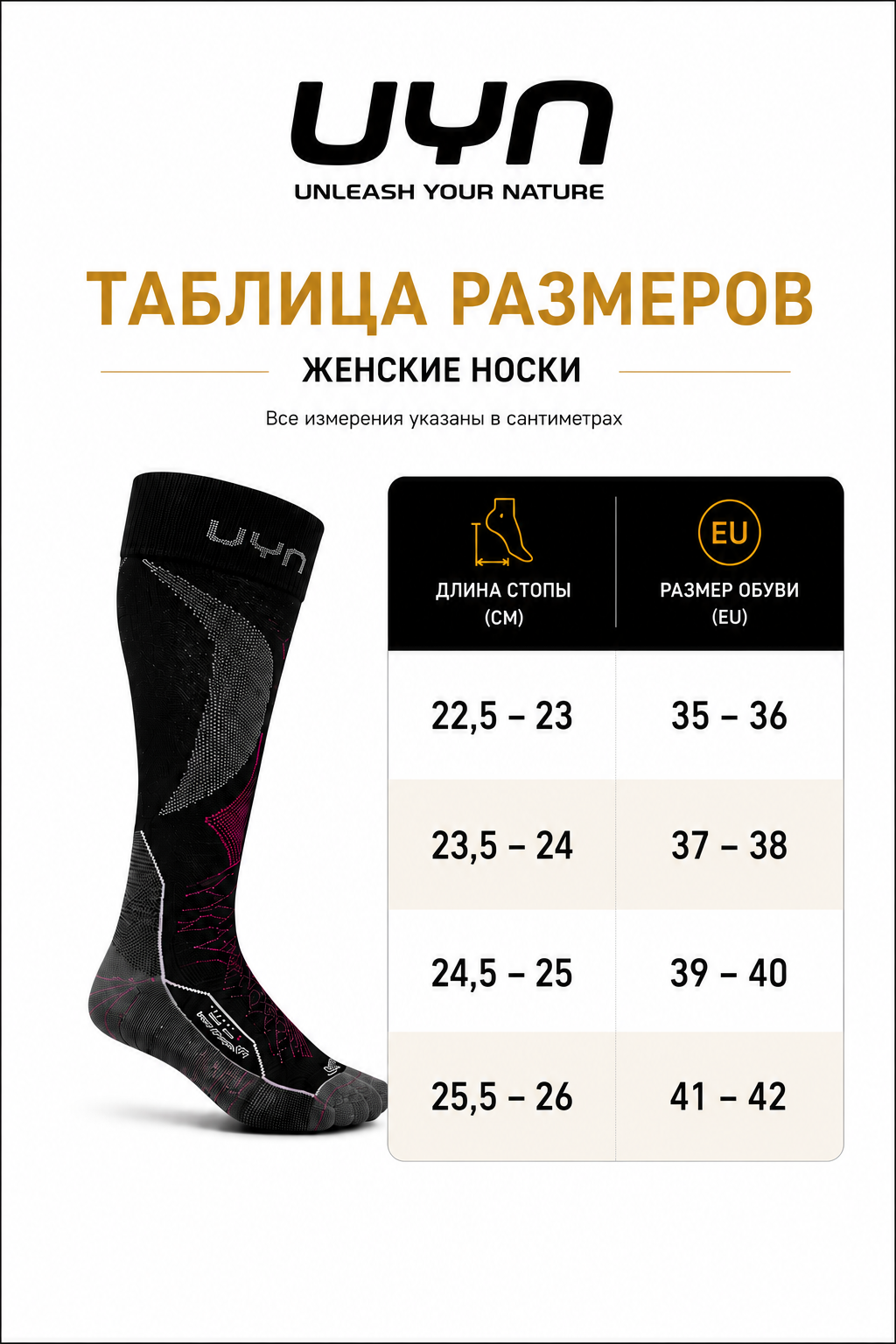 Женские термоноски горнолыжные WOMAN Ski Race Shape