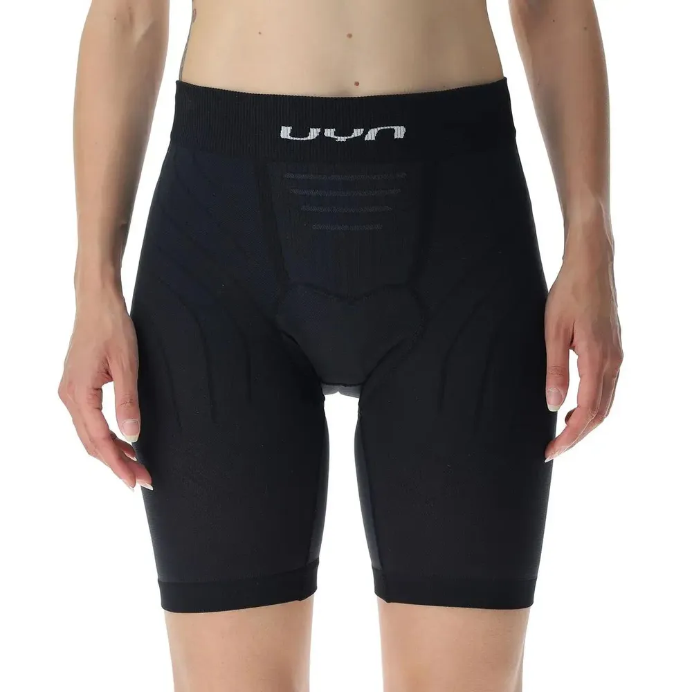 Велошорты женские MOTYON ALLROAD UW BOXER WITH PAD BlackBoard/White 