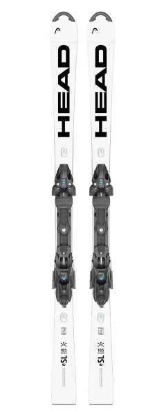 Оригинальные лыжи Кубка Мира Head WCR e-SL Rebel 165 с креплениями FF ST 16 X RD 25/26