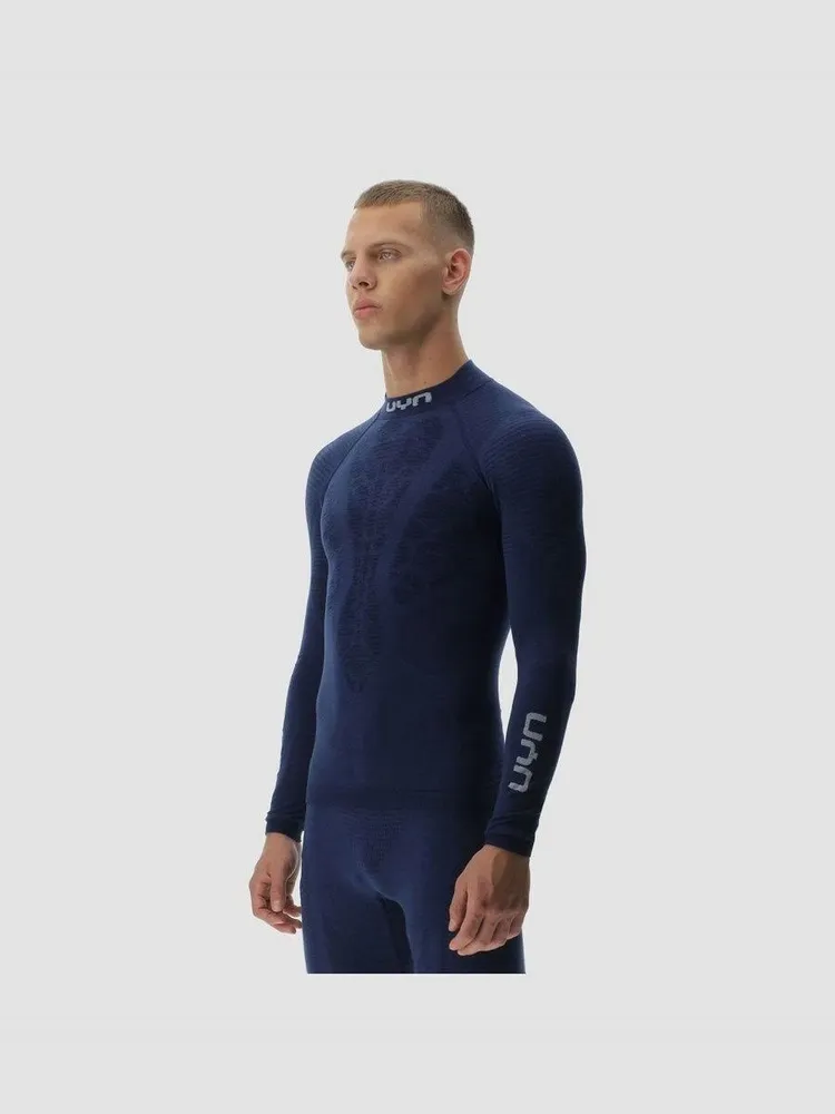 Термокофта MAN ELEVATYON BIOMORPH UW SHIRT LONG_SL.TURTLE NECK Blue Atoll