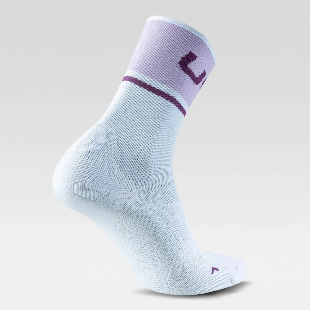 Носки велосипедные WOMAN CYCLING ONE LIGHT SOCKS White/Lilac