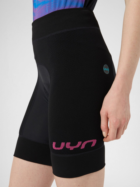 Велошорты женские BIKING RIDEMILES OW PANTS SHORT Black/Fuchsia