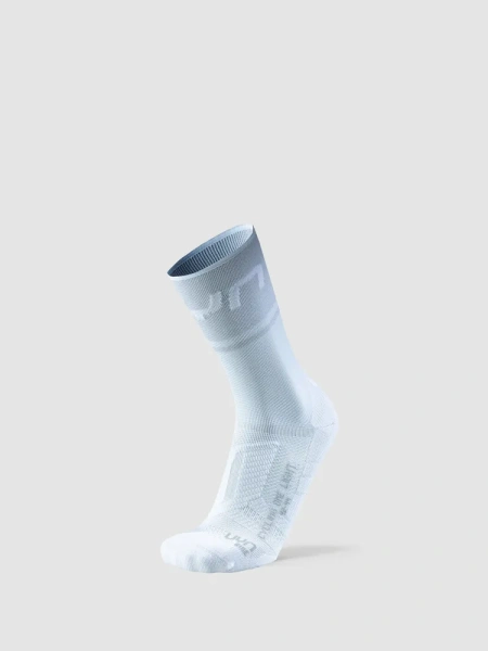 MAN CYCLING ONE LIGHT SOCKS White/Silver