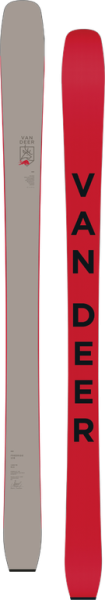 Горные лыжи Van Deer 25/26 FREERIDE 108 172cm R17 mud