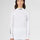 Термокофта WOMAN ELEVATYON BIOMORPH UW SHIRT LONG_SL.TURTLE NECK White