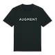 Футболка AUGMENT; T-Shirt BLACK - Logo MINT