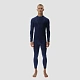 Термокофта MAN ELEVATYON BIOMORPH UW SHIRT LONG_SL.TURTLE NECK Blue Atoll
