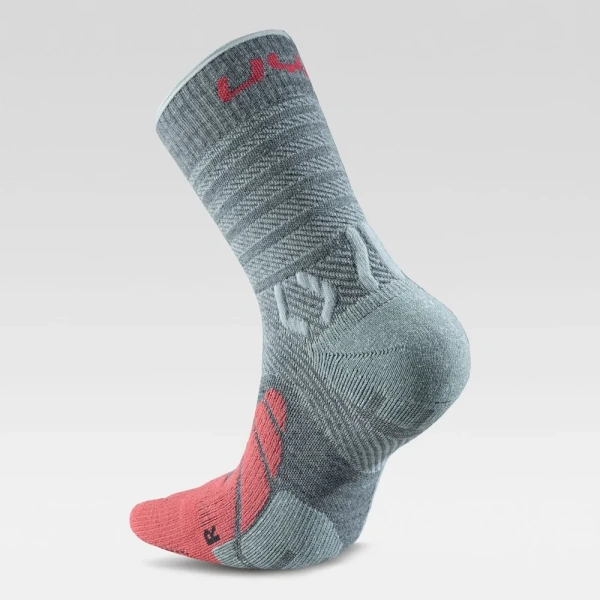 Носки женские TREKKING FIVE MERINO SOCKS Grey/Pink