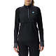 Кофта WOMAN RUNNING EXCELERATION WIND SHIRT LONG SL. ZIP UP Black/Cloud