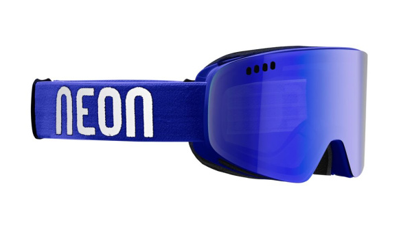 Горнолыжная маска Neon LIGHT MIRROR BLUE S2
