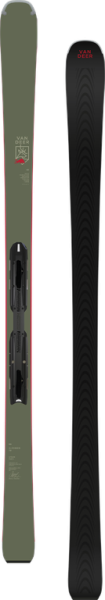 Горные лыжи Van Deer универсальные 25/26 H-POWER78 183cm R18.5 khaki [FDT RACE PRO]