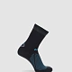 UNISEX WATERPROOF SOCKS Black/Turquoise