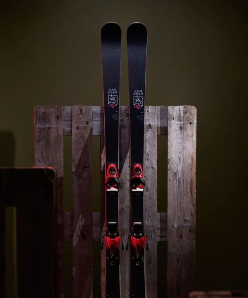 Горные лыжи Van Deer юниорские для гиганта 24/25 GS-JR PRO 18 164cm Радиус 18м + Платформа Look R21 PRO