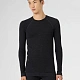 Термокофта MAN CASHMERE BIOTECH UW SHIRT LG_SL. Grey Rock/Black