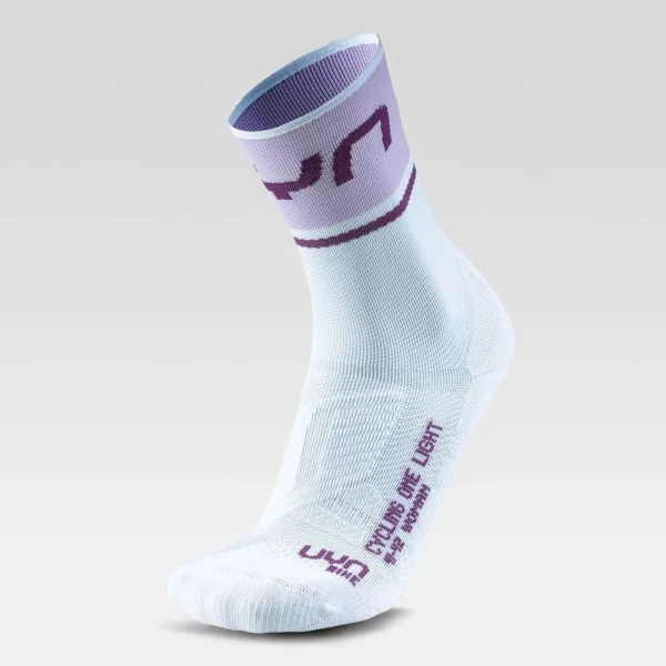 Носки велосипедные WOMAN CYCLING ONE LIGHT SOCKS White/Lilac