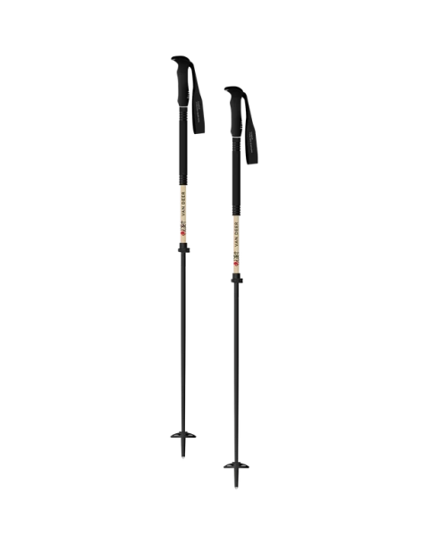 Горнолыжные телескопические палки FREE CARBON telescope (sand/black)