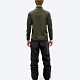 Флис Techno Grid Fleece T-Neck Forest Green
