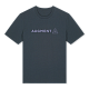 Футболка AUGMENT ENIGMA; T-Shirt INDIA INK GREY - Logo LAVENDEL