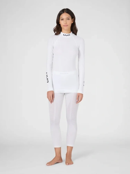 Термокофта WOMAN ELEVATYON BIOMORPH UW SHIRT LONG_SL.TURTLE NECK White